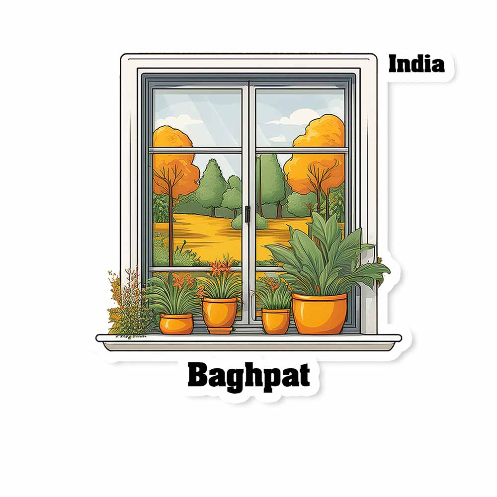 Baghpat Fridge Magnet