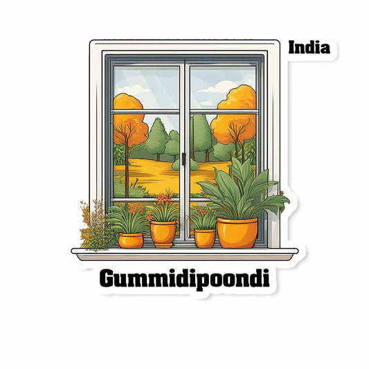 Gummidipoondi Fridge Magnet