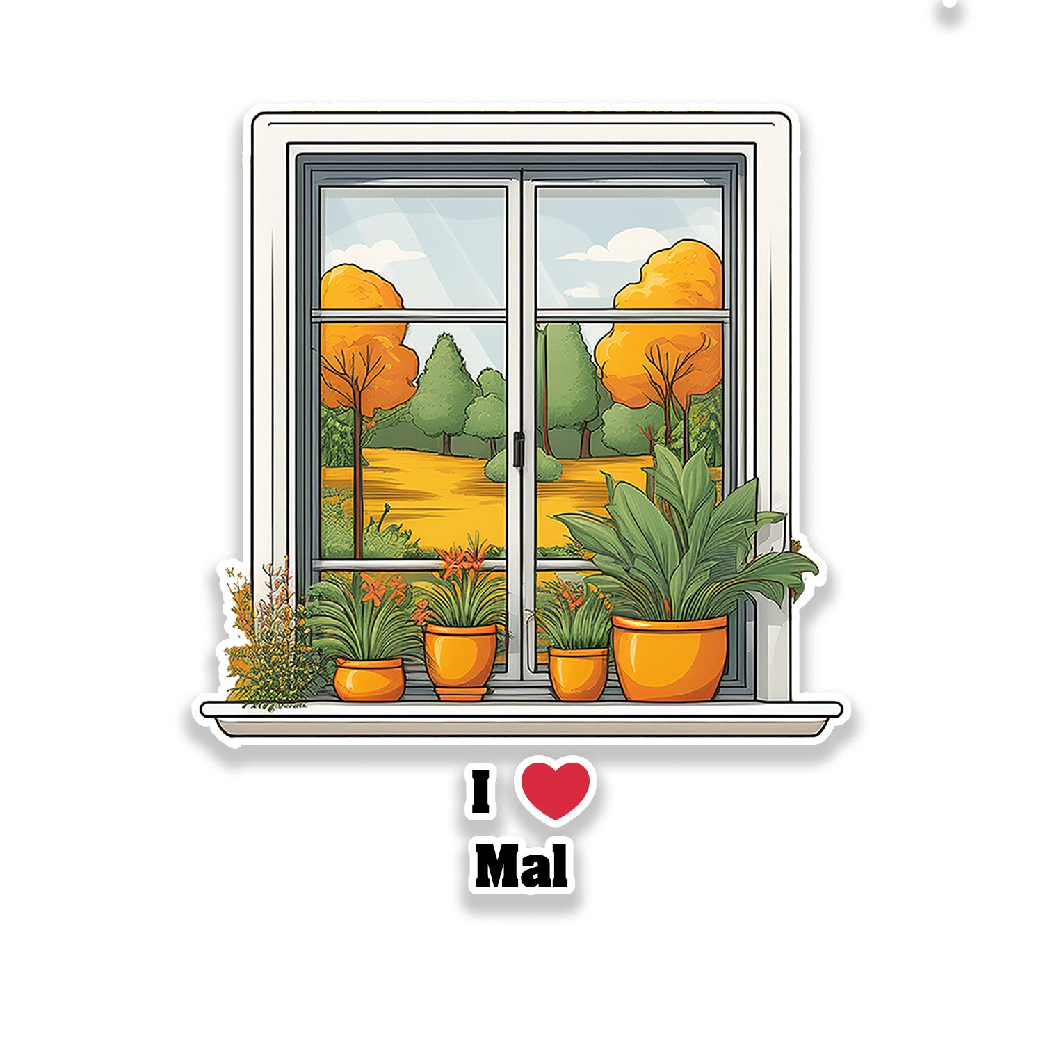 Mal Fridge Magnet