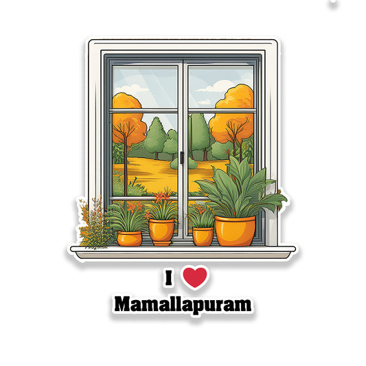 Mamallapuram Fridge Magnet