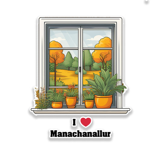 Manachanallur Fridge Magnet