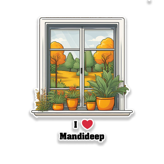 Mandideep Fridge Magnet