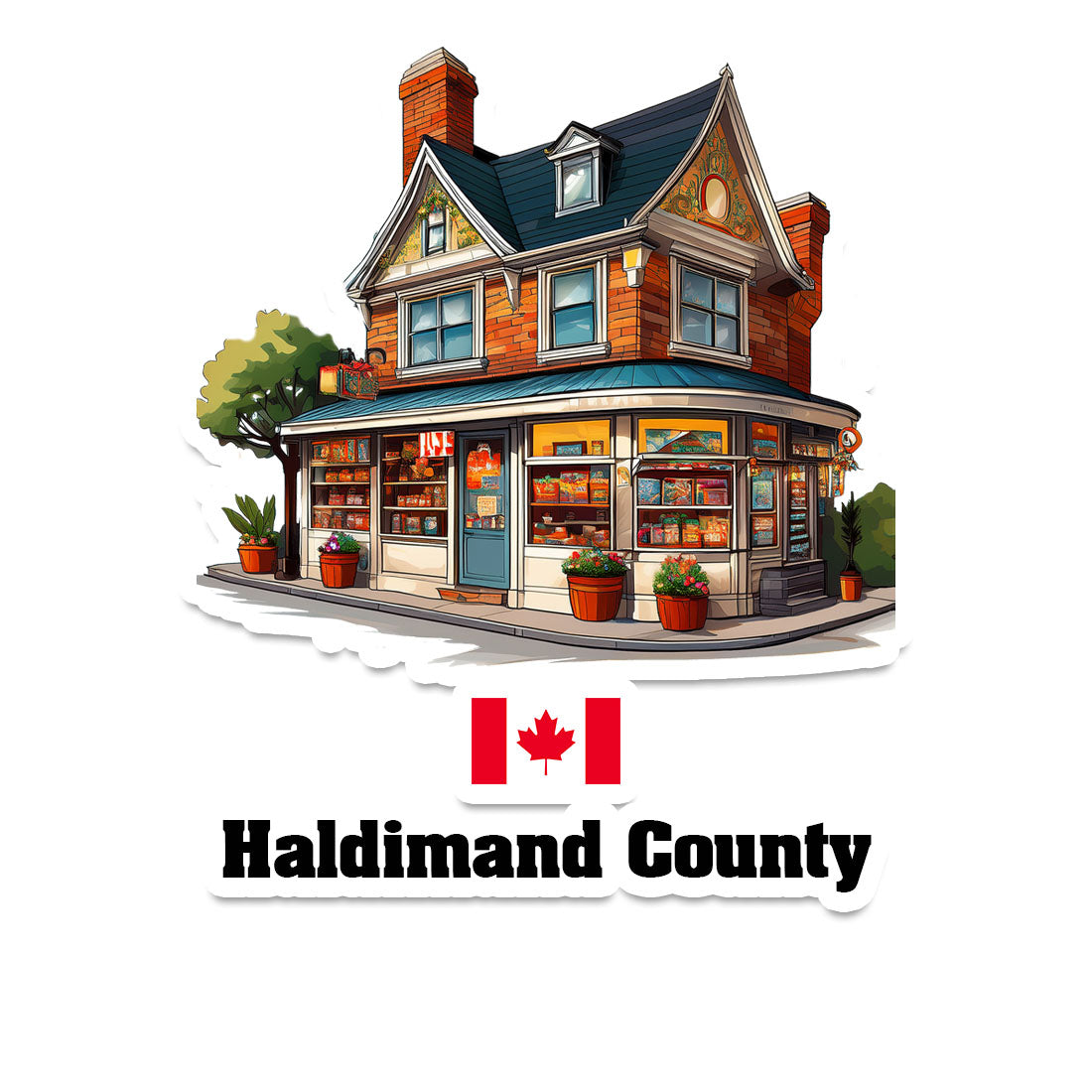 Haldimand County Fridge Magnet
