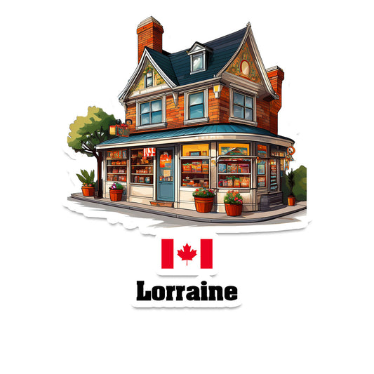 Lorraine Fridge Magnet