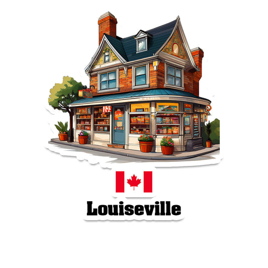 Louiseville Fridge Magnet