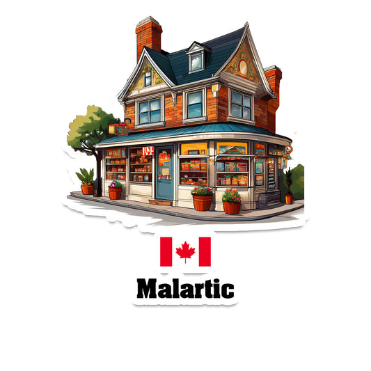 Malartic Fridge Magnet