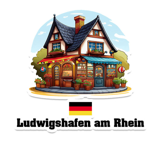 Ludwigshafen am Rhein Fridge Magnet