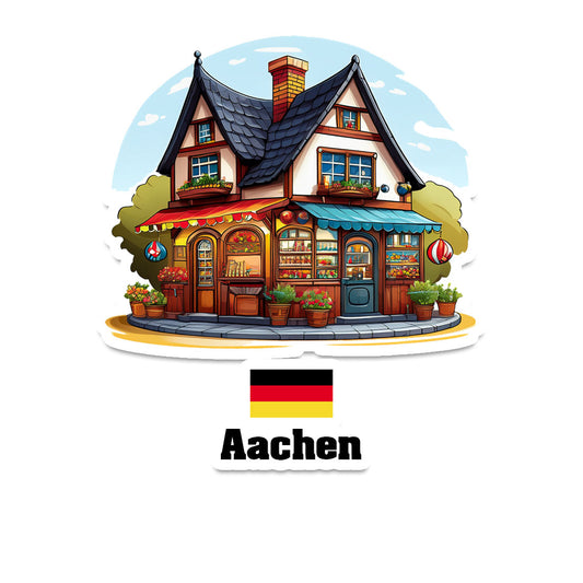 Aachen Fridge Magnet