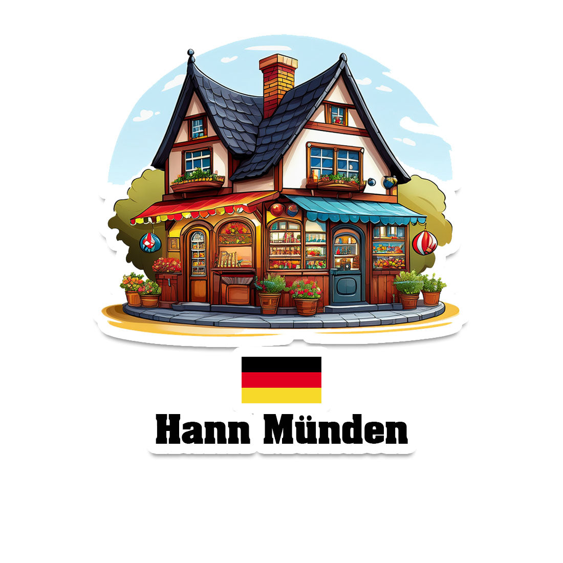 Hann Münden Fridge Magnet