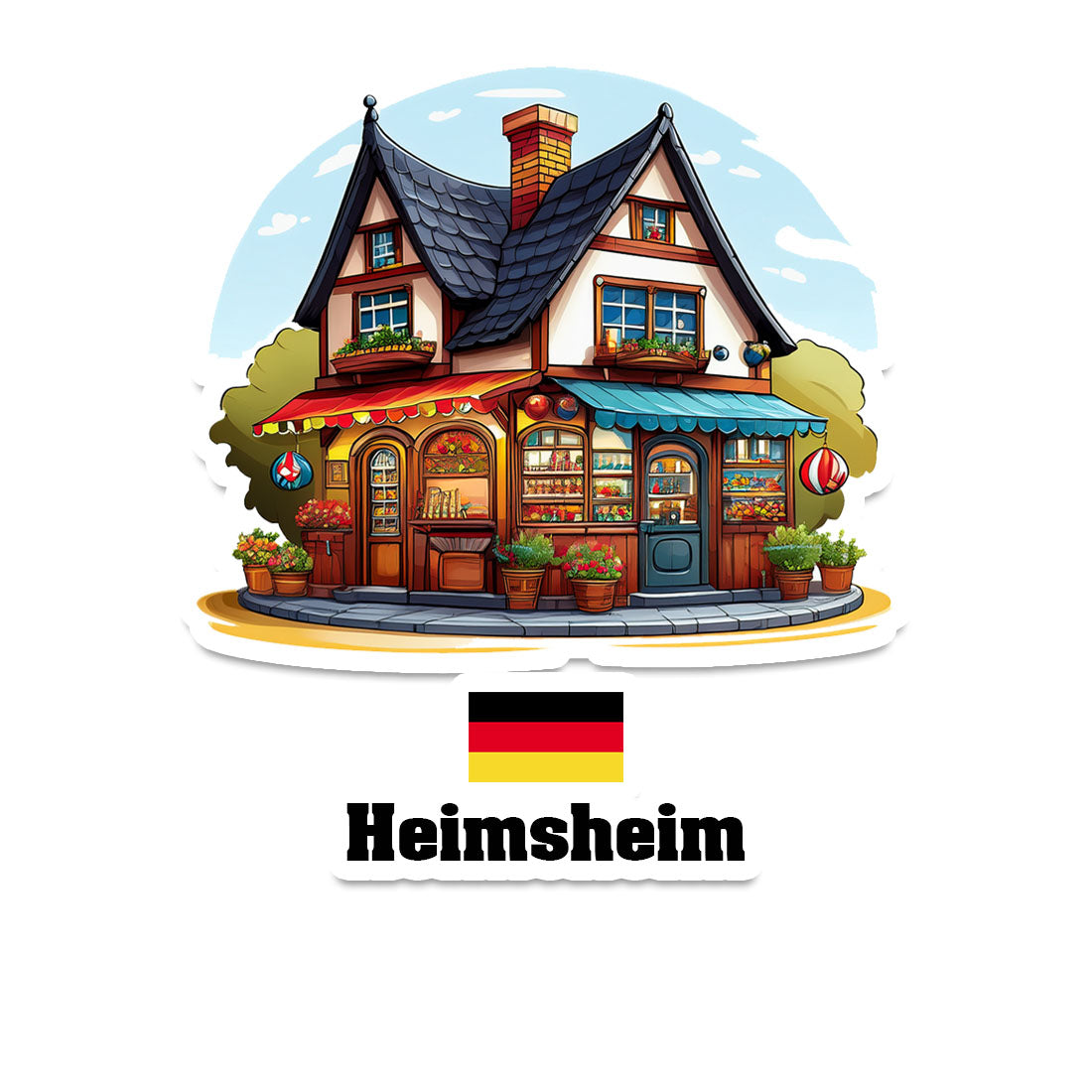 Heimsheim Fridge Magnet
