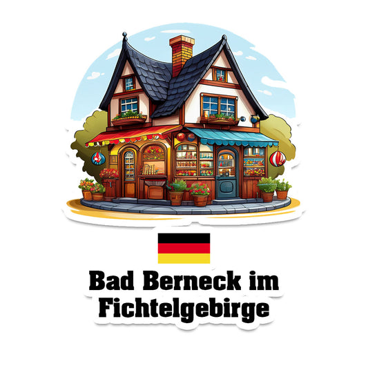 Bad Berneck im Fichtelgebirge Fridge Magnet
