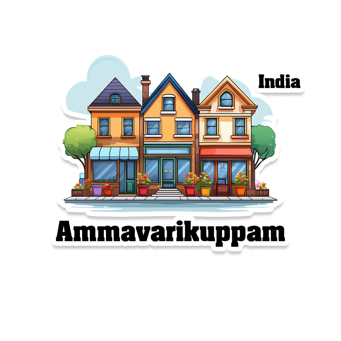 Ammavarikuppam Fridge Magnet