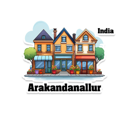 Arakandanallur Fridge Magnet