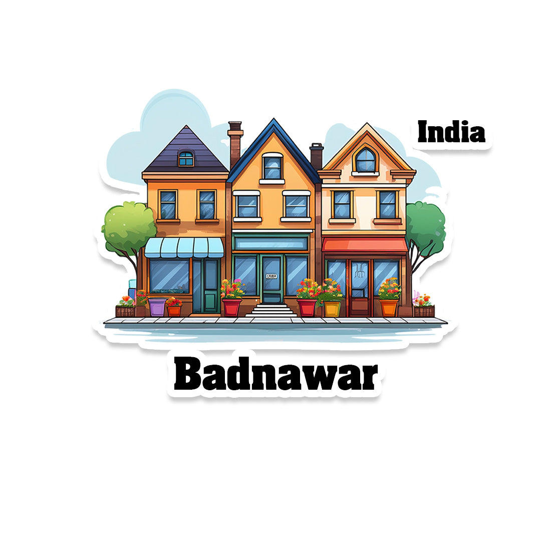 Badnawar Fridge Magnet
