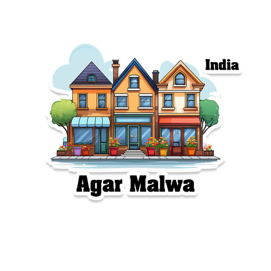 Agar Fridge Magnet