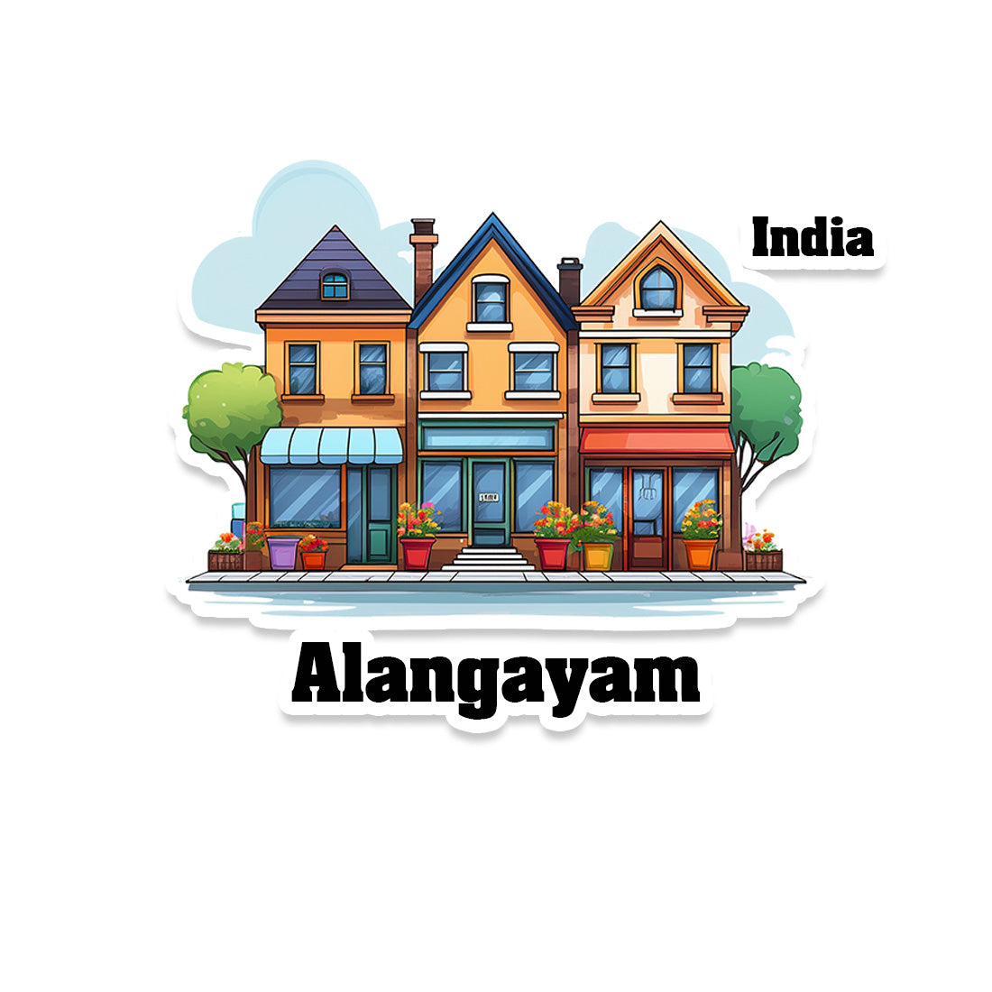 Alangayam Fridge Magnet