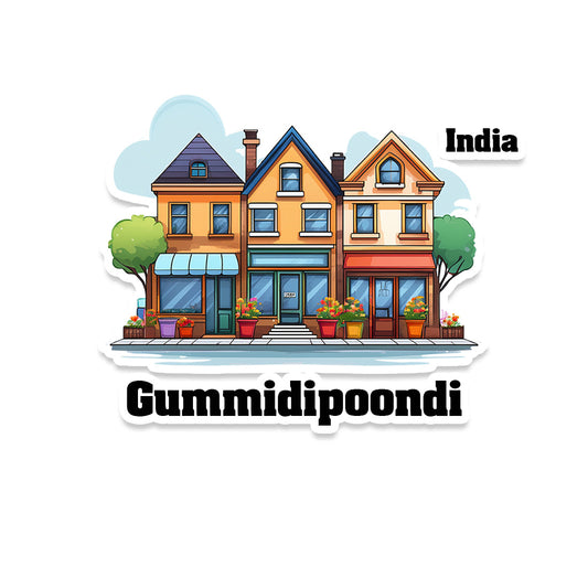 Gummidipoondi Fridge Magnet