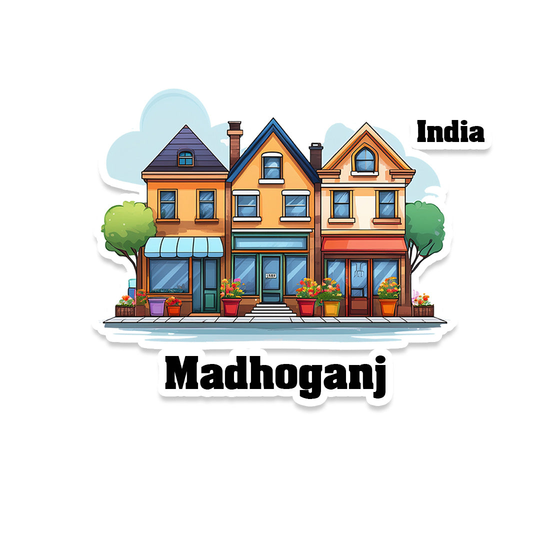 Madhoganj Fridge Magnet