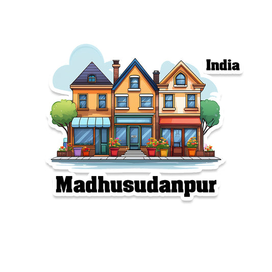 Madhusudanpur Fridge Magnet