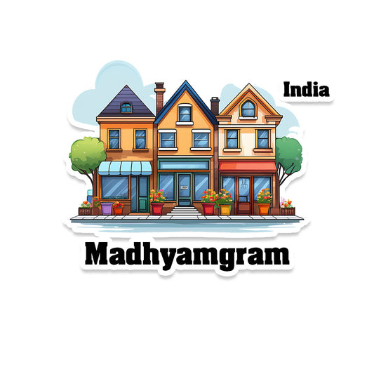 Madhyamgram Fridge Magnet