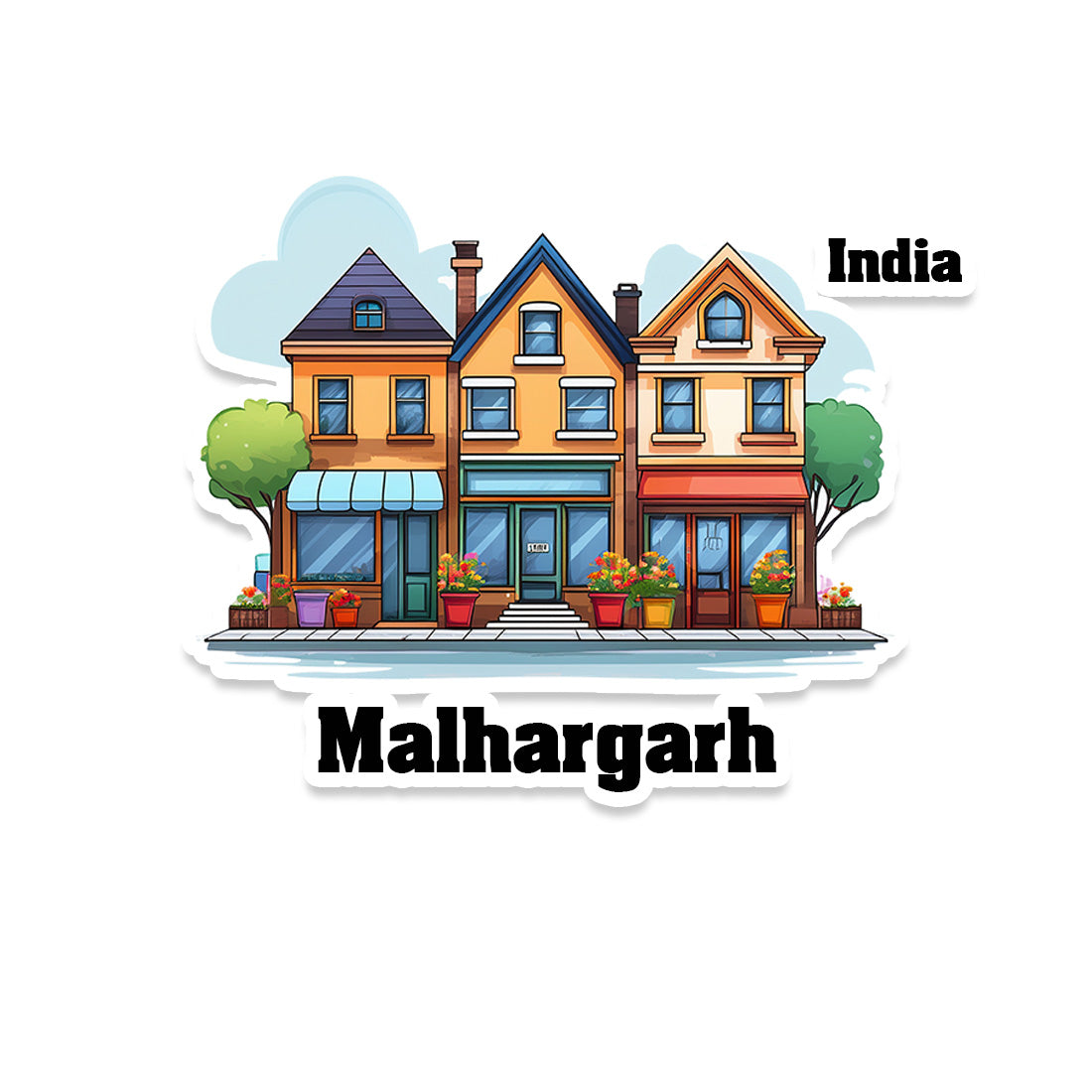 Malhargarh Fridge Magnet