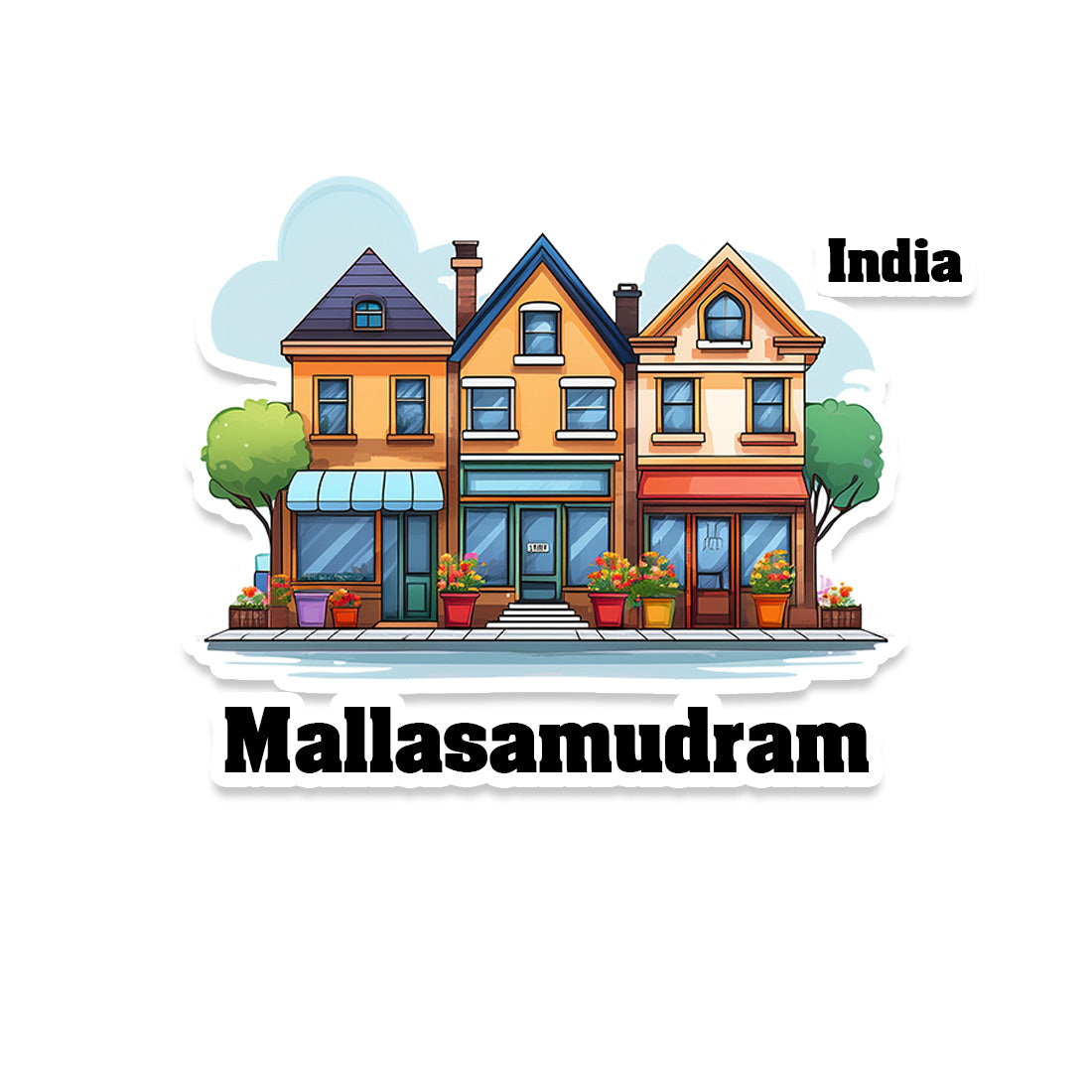 Mallasamudram Fridge Magnet