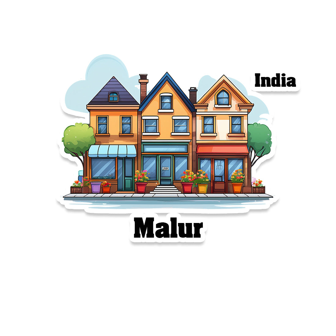 Malur Fridge Magnet