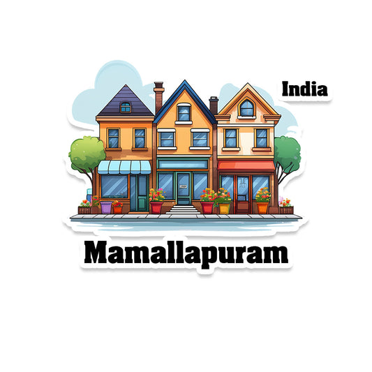 Mamallapuram Fridge Magnet