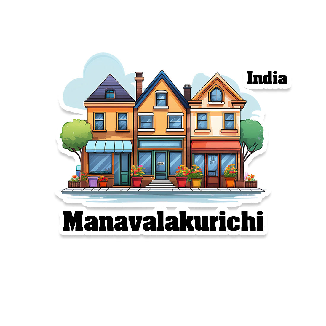 Manavalakurichi Fridge Magnet