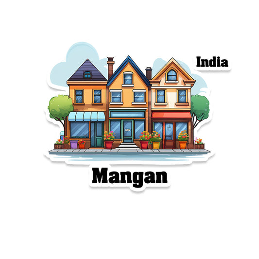 Mangan Fridge Magnet
