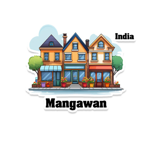 Mangawan Fridge Magnet