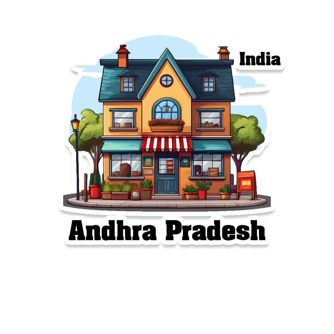 Andhra Fridge Magnet