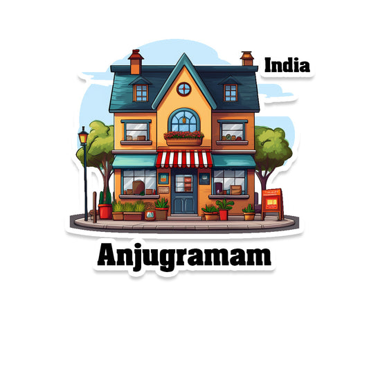 Anjugramam Fridge Magnet
