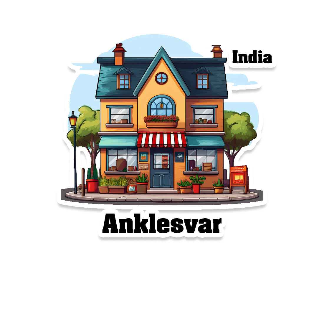 Anklesvar Fridge Magnet