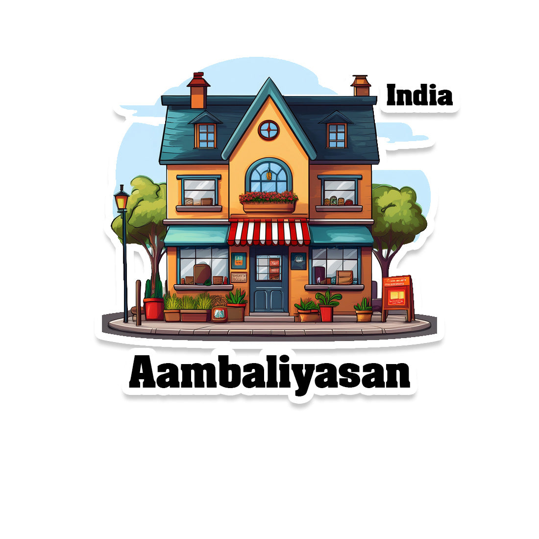 Aambaliyasan Fridge Magnet