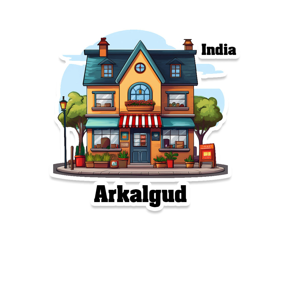 Arkalgud Fridge Magnet