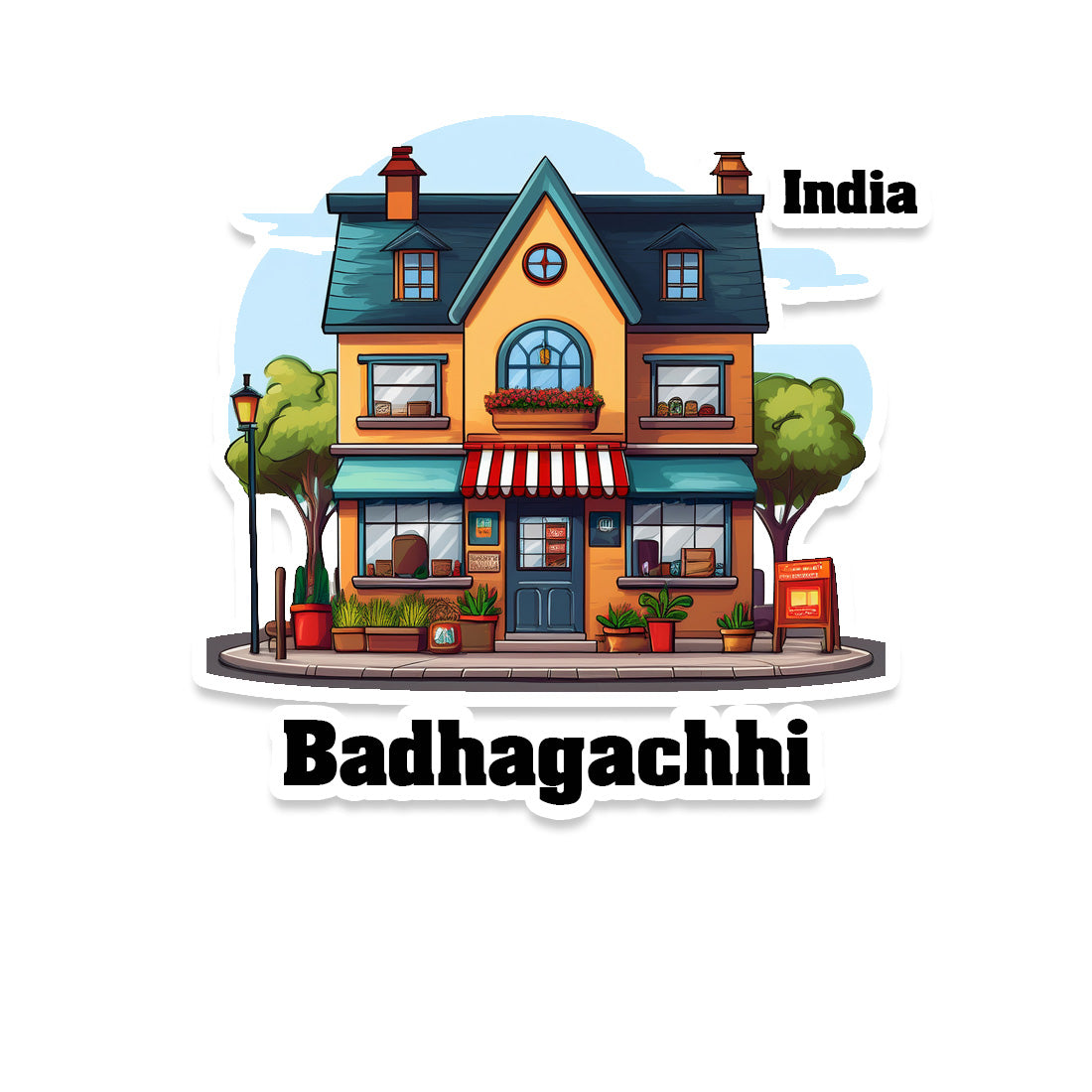 Badhagachhi Fridge Magnet