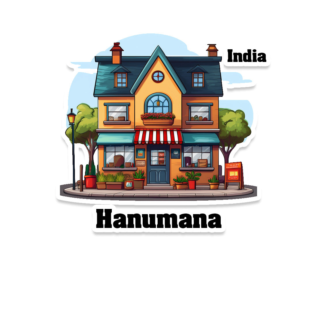 Hanumana Fridge Magnet