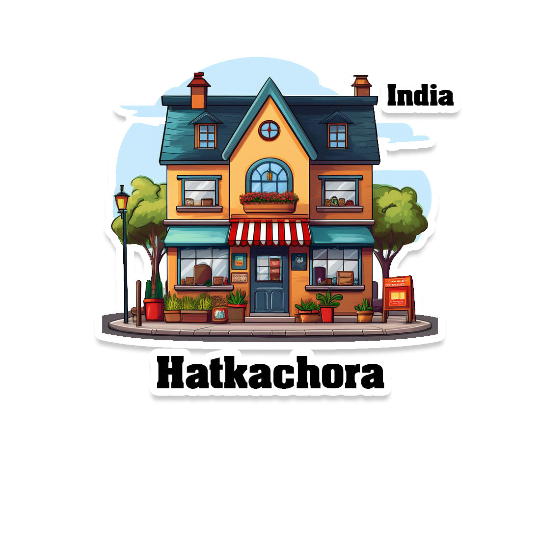 Hatkachora Fridge Magnet