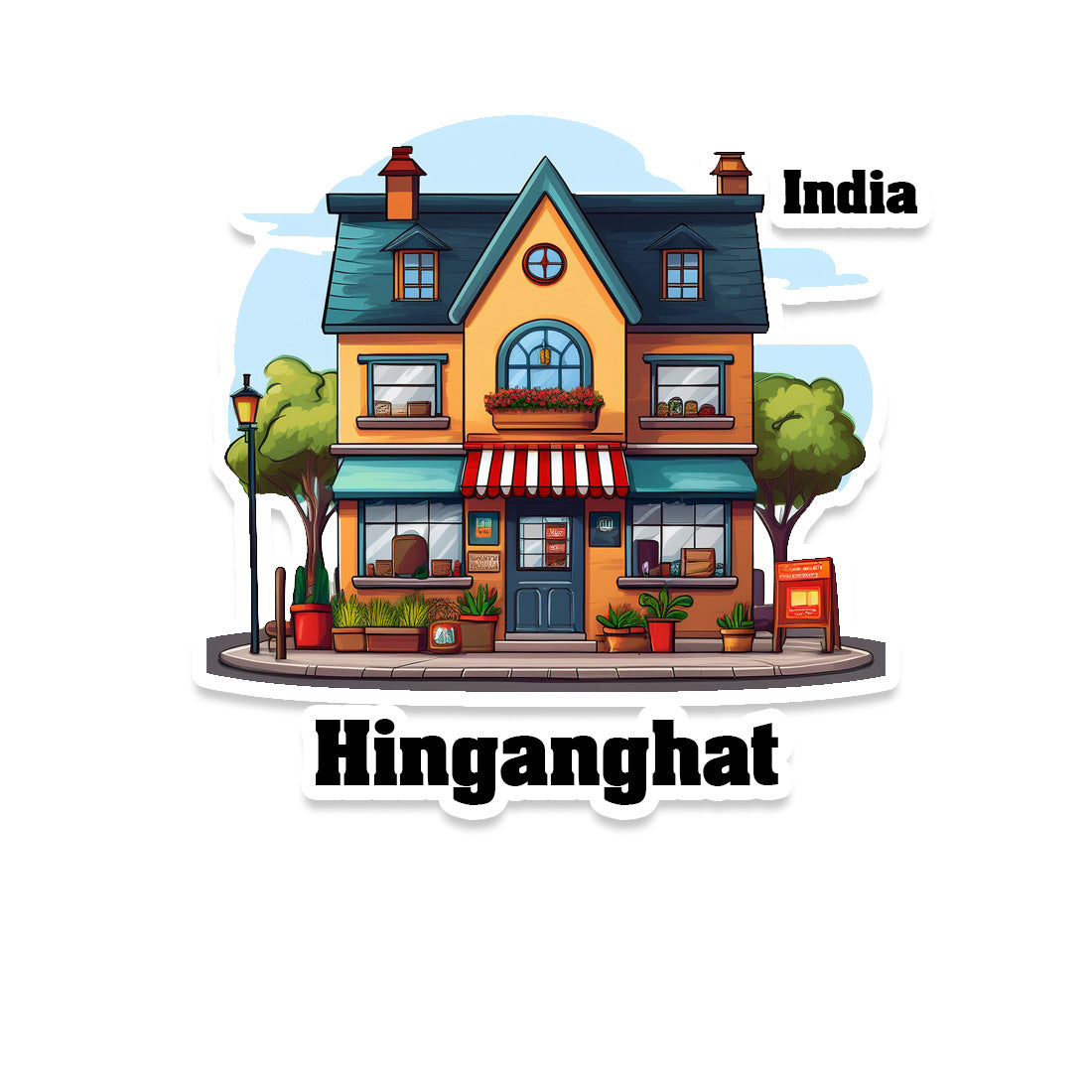 Hinganghat Fridge Magnet