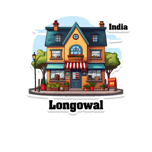 Longowal Fridge Magnet