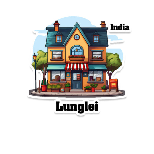 Lunglei Fridge Magnet