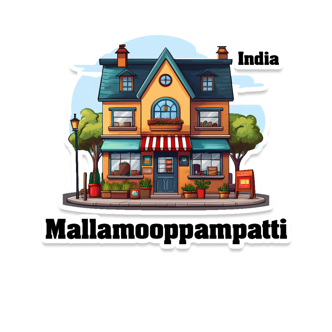 Mallamooppampatti Fridge Magnet