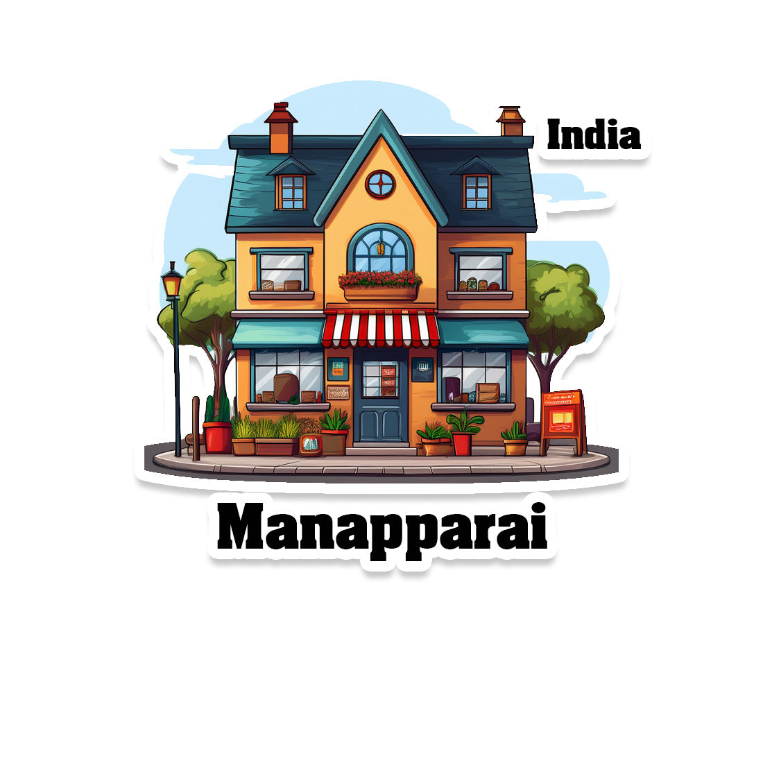 Manapparai Fridge Magnet