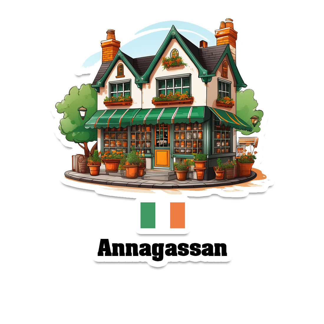 Annagassan Fridge Magnet