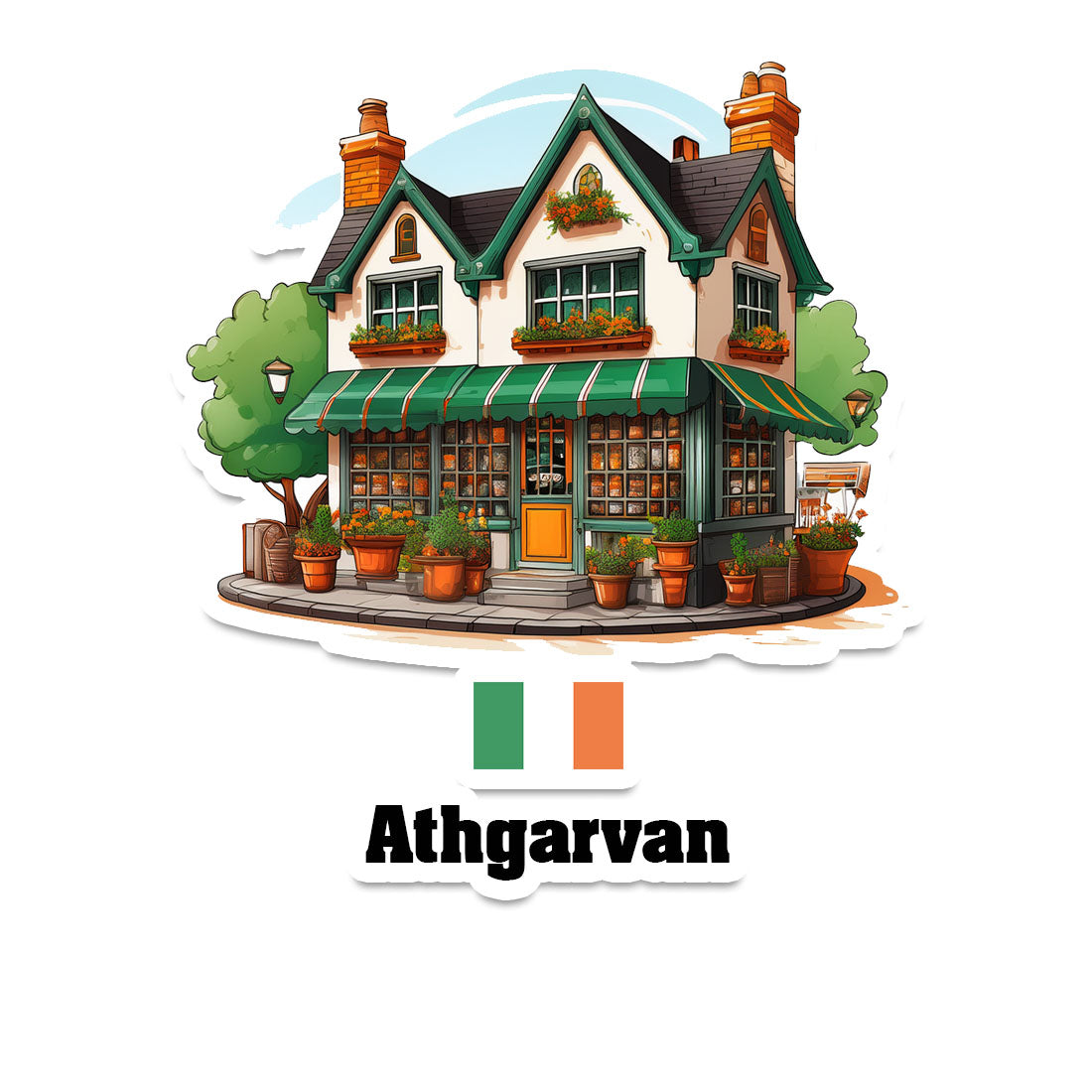 Athgarvan Fridge Magnet