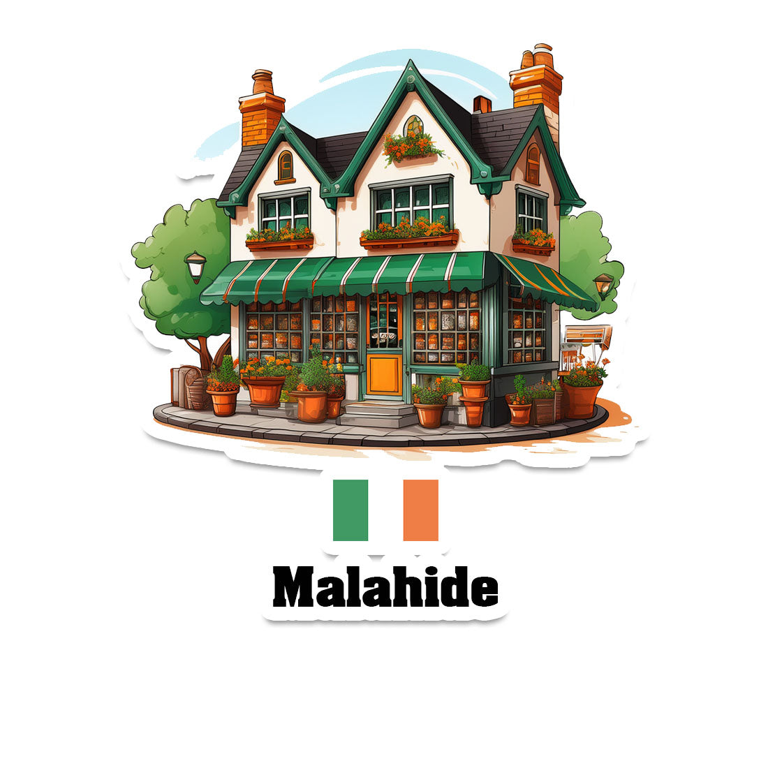 Malahide Fridge Magnet