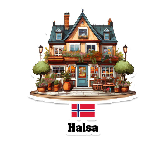 Halsa Fridge Magnet
