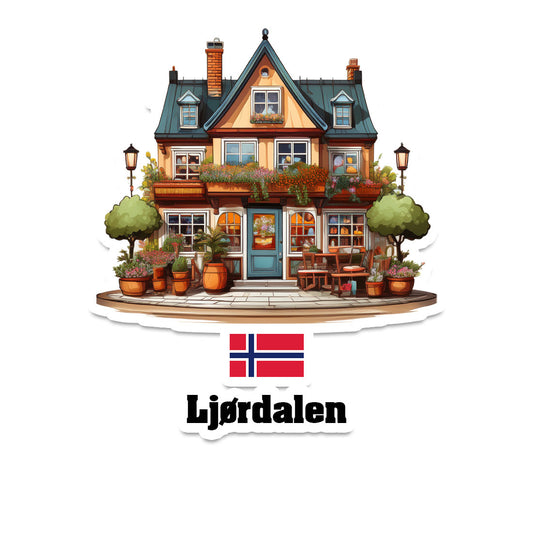 Ljørdalen Fridge Magnet