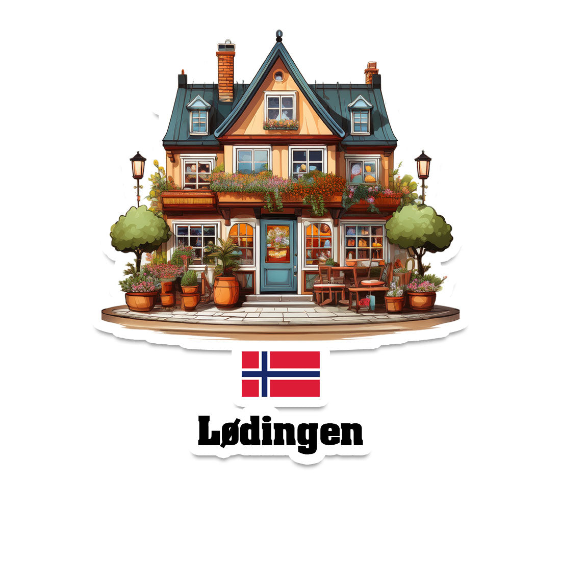 Lødingen Fridge Magnet